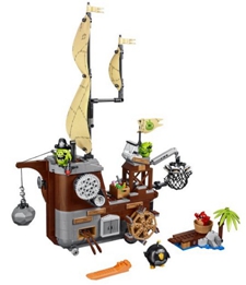 LEGO Angry Birds 75825 Piggy Pirate Ship Building Kit (620 Piece)