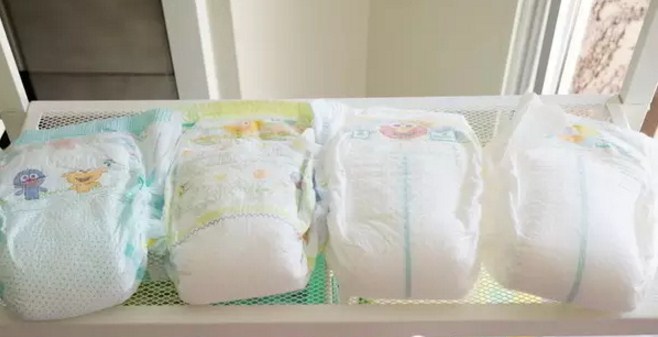 Pampers four diaper comprehensive