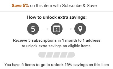 美国亚马逊的Subscribe & Save 订购省（简称S&S）详解