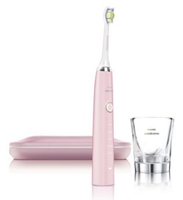 飞利浦 Philips Sonicare Diamondclean 钻石炫白电动牙刷 粉色，玫瑰金