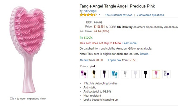 Tangle Angel Tangle Angel, Precious Pink