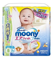 尤妮佳 MOONY 轻柔贴身 3D空气感贴合构造拉拉裤