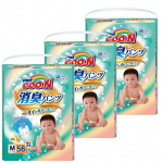 7折+订购省！大王 GOO.N 消臭拉拉裤 M/L/XL 3连包特价